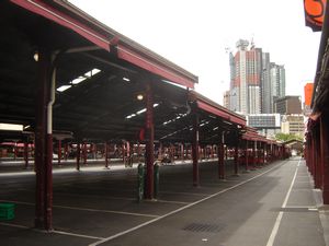 the empty queen vic markets