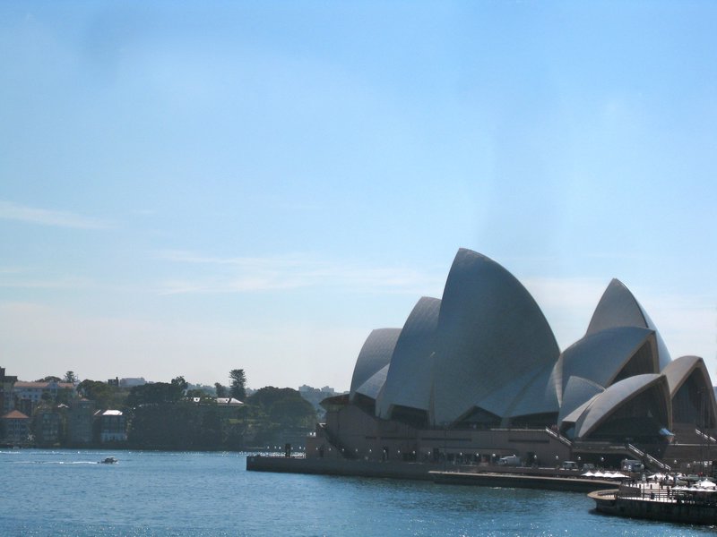 My first glance at the opera house