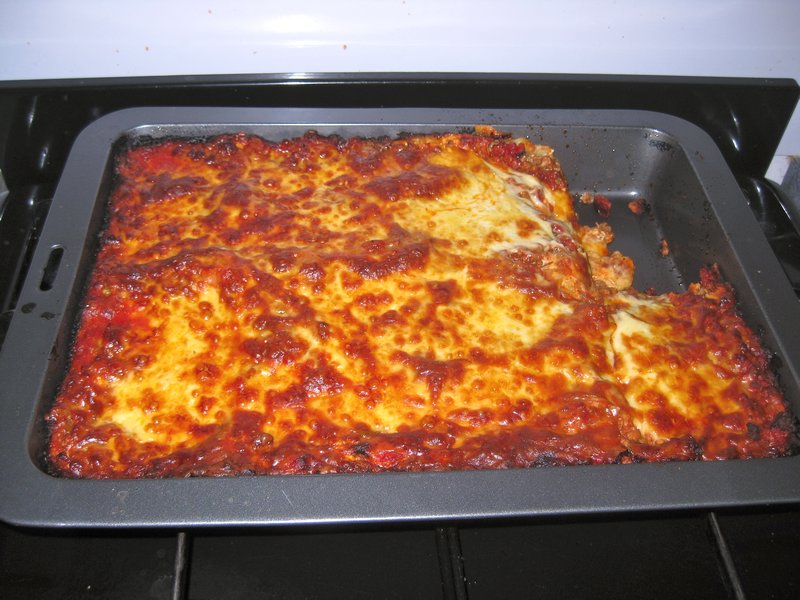 My lasagna!