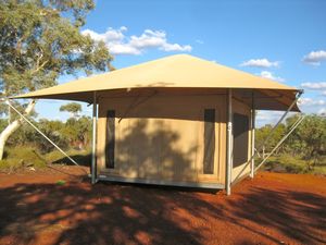 Eco retreat tent