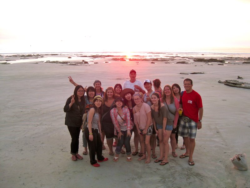 Group at cable beach