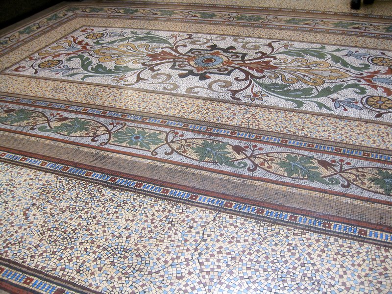 original mosaic floor