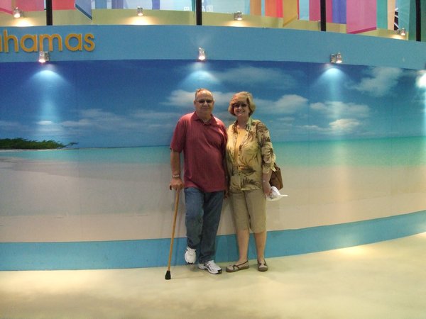Mom & Dad in the Bahamas