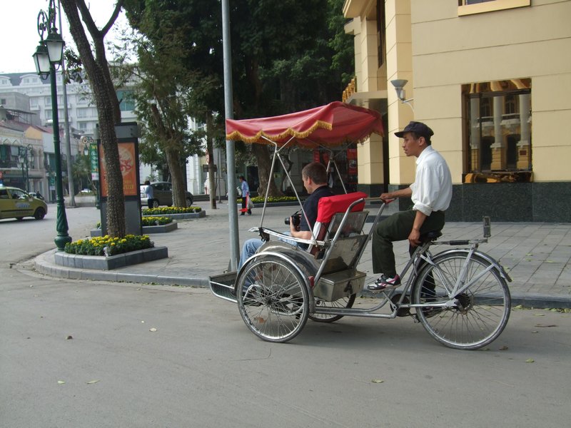 Jason and his Cyclo Driver