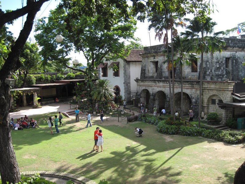 Inside of Fort San Pedro