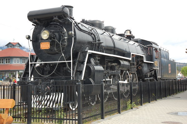 Steam Engine at Jasper Train Station