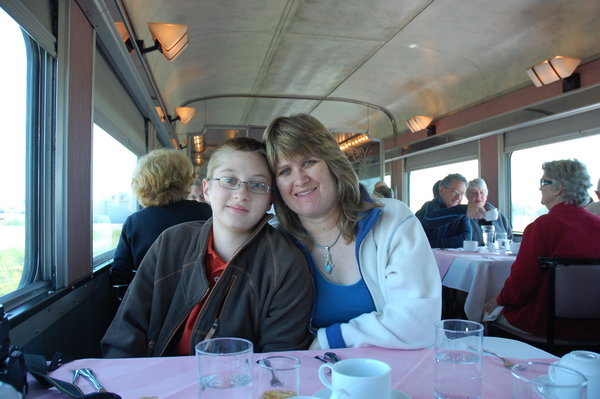 Dining Car at Lunch