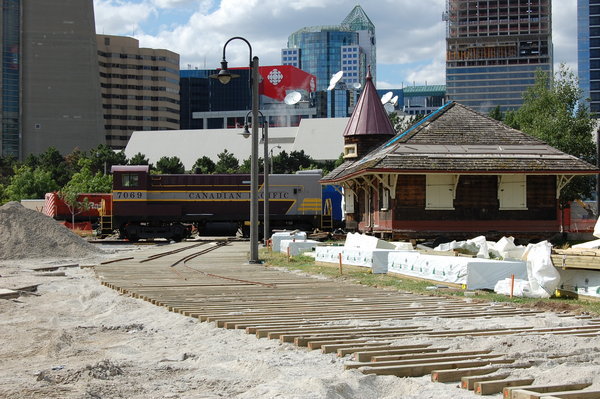 Train Museum under Construction