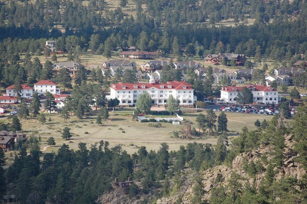View of Stanley Hotel from Tramway