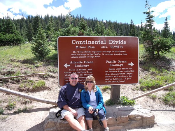 Milner Pass at the Continental Divide