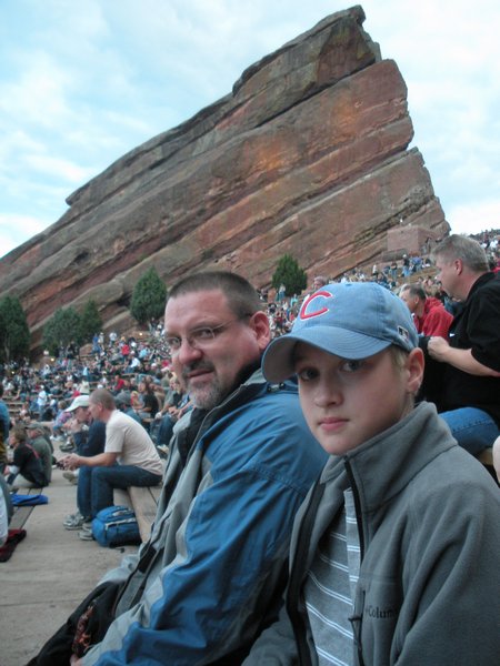 Dean and Drew at Red Rocks