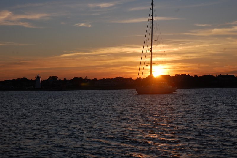 Beautiful Sunset on Edgartown Harbor