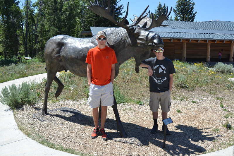 Boys find another Moose