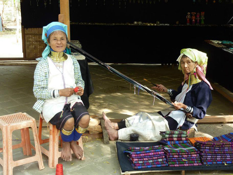  Myanmar hill tribe women 