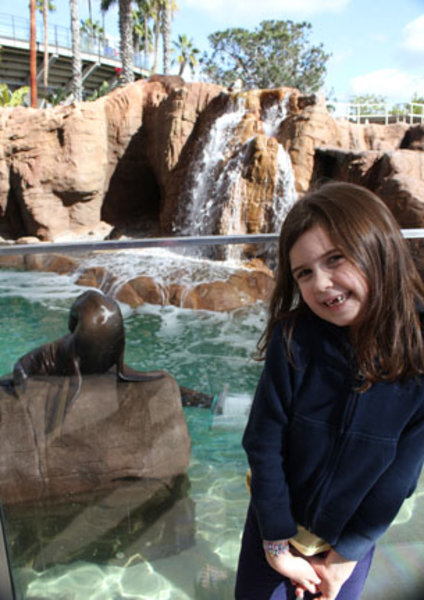 Emma and a Seal