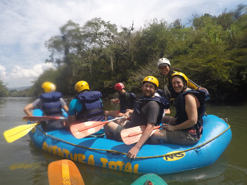 Rafting the Rio Fonce