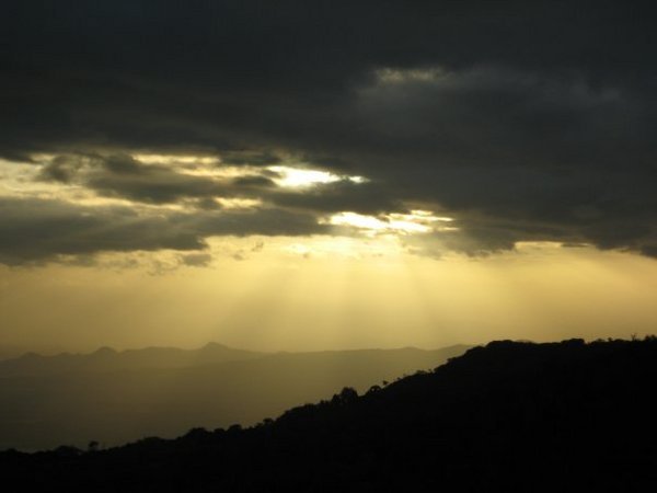 Sunrise from Volcan Telica