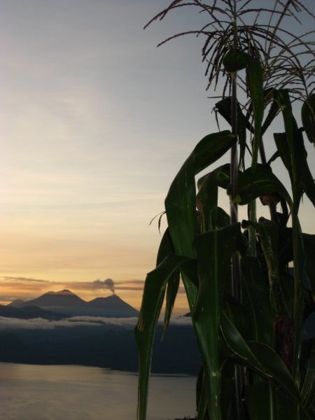 Lago Atitlan sunrise