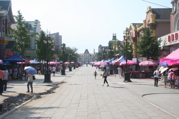 The Russian quarter in Dalian
