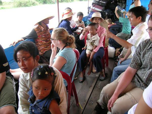Boat ride to Battambang