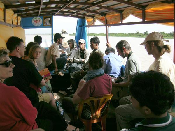 Boat ride to Battambang