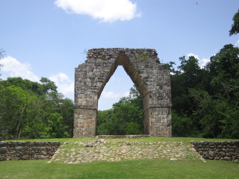 arch to mark the ancient roads