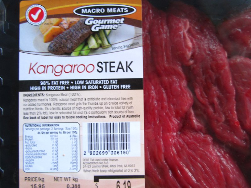 Kanga steak!