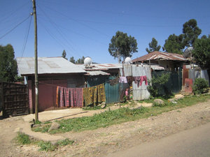 Addis sprawl (on the outskirts)