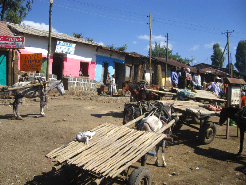 Taxis in Gondar