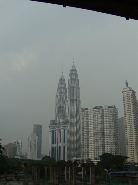 you can see the petronas towers