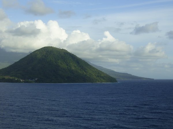 The Island of Tidore - across the water