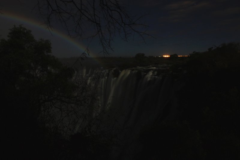 Lunar Rainbow @ Victoria Falls