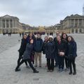 Our Group at the Palace of Versailles