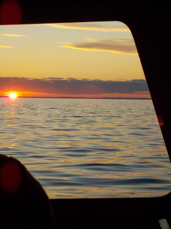 Sunset near Isle Royale