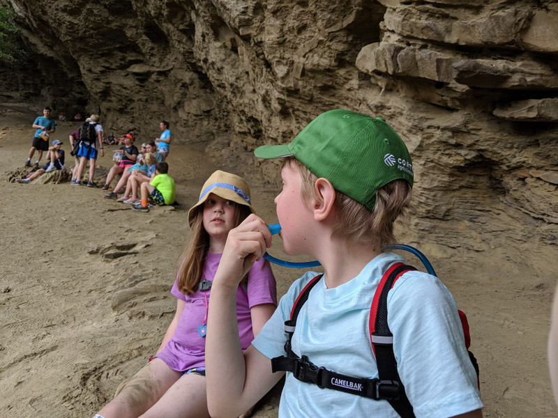 The Kids at Alum Cave