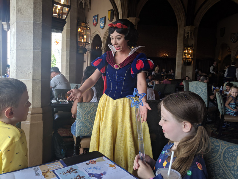 A Visit with Snow White