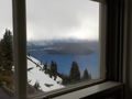 Crater Lake, after the fog temporarily rolled out