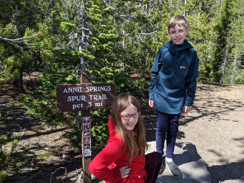 Hiking to Annie Spring