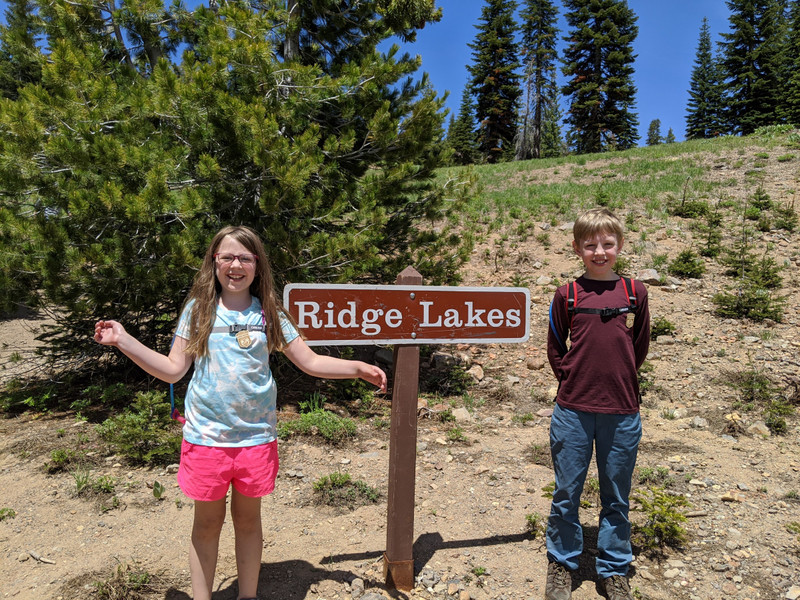 Ridge Lakes Trail Head