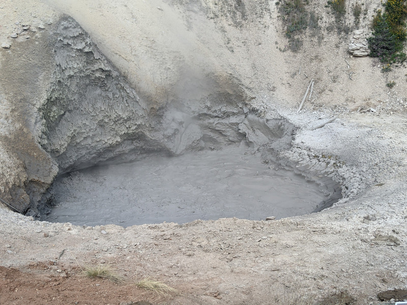 Mud Pot in Yellowstone