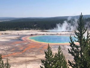 Grand Prismatic from the Overlook