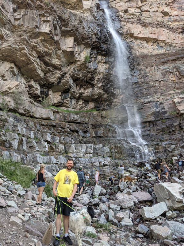 Cascade Falls in Ouray, Colorado