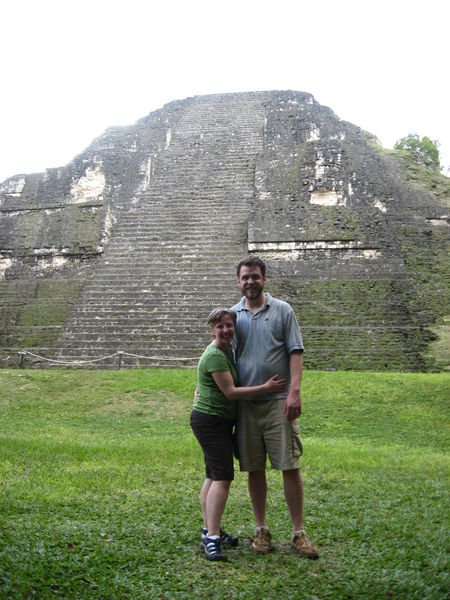 We're Standing at a Mayan Pyramid