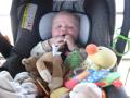 Oliver in His Car Seat
