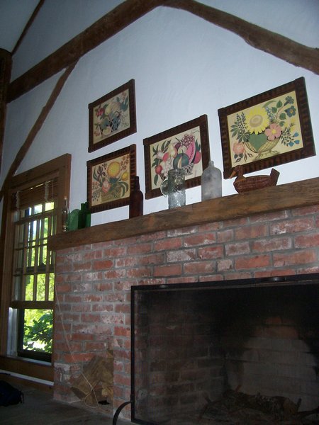 Fireplace of the Barn