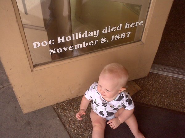 Doc Holliday Died Here