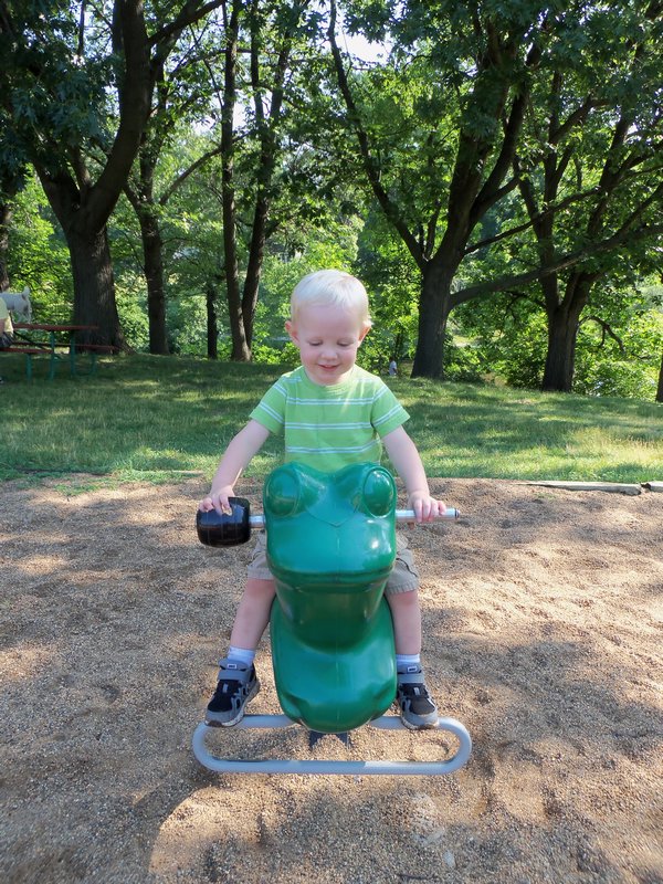Oliver at Witmer Park
