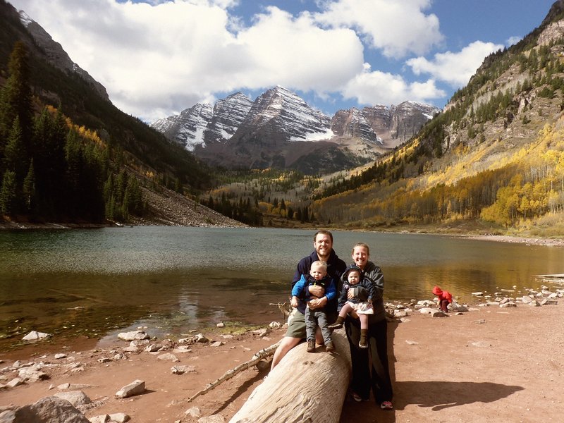 Our Family at Maroon Bells
