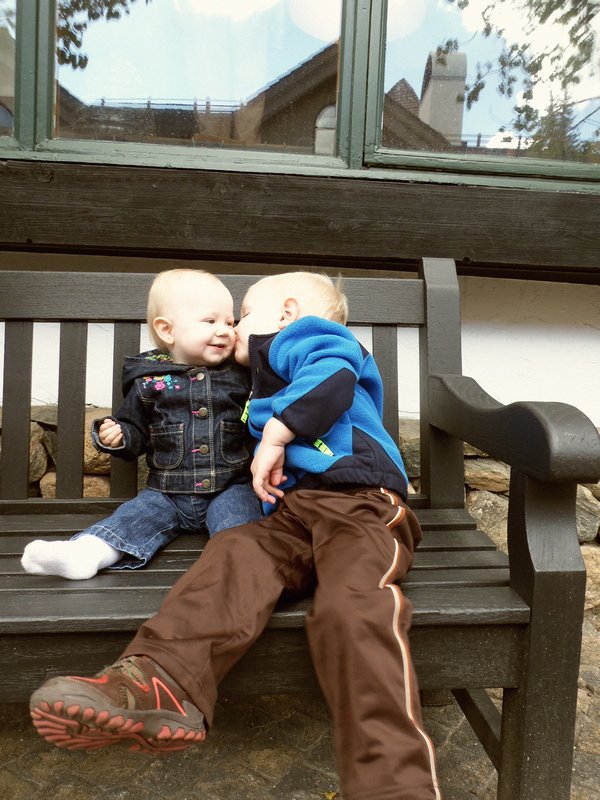 Brother Kisses!
