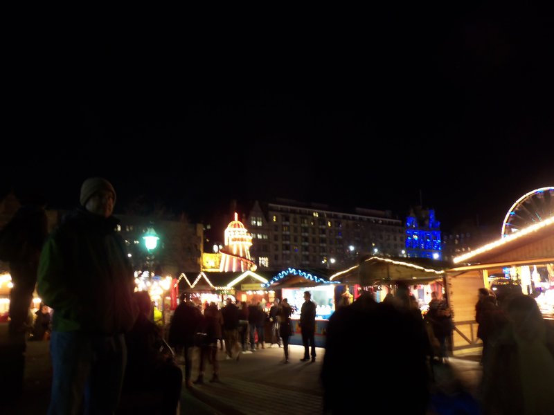 The Christmas Festival in Edinburgh